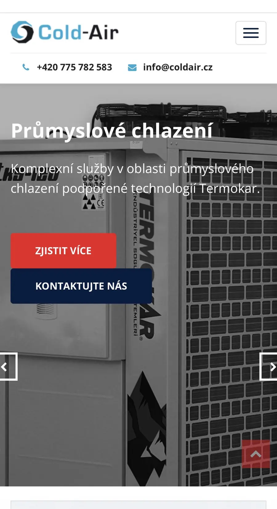 Cold Air – Průmyslové chlazení
