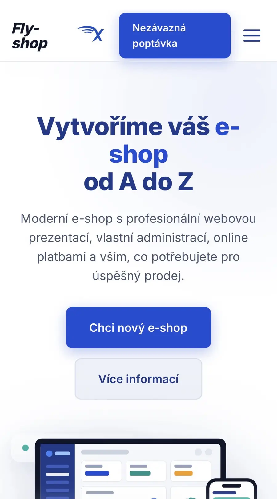 FlyshopX – E-shop na míru