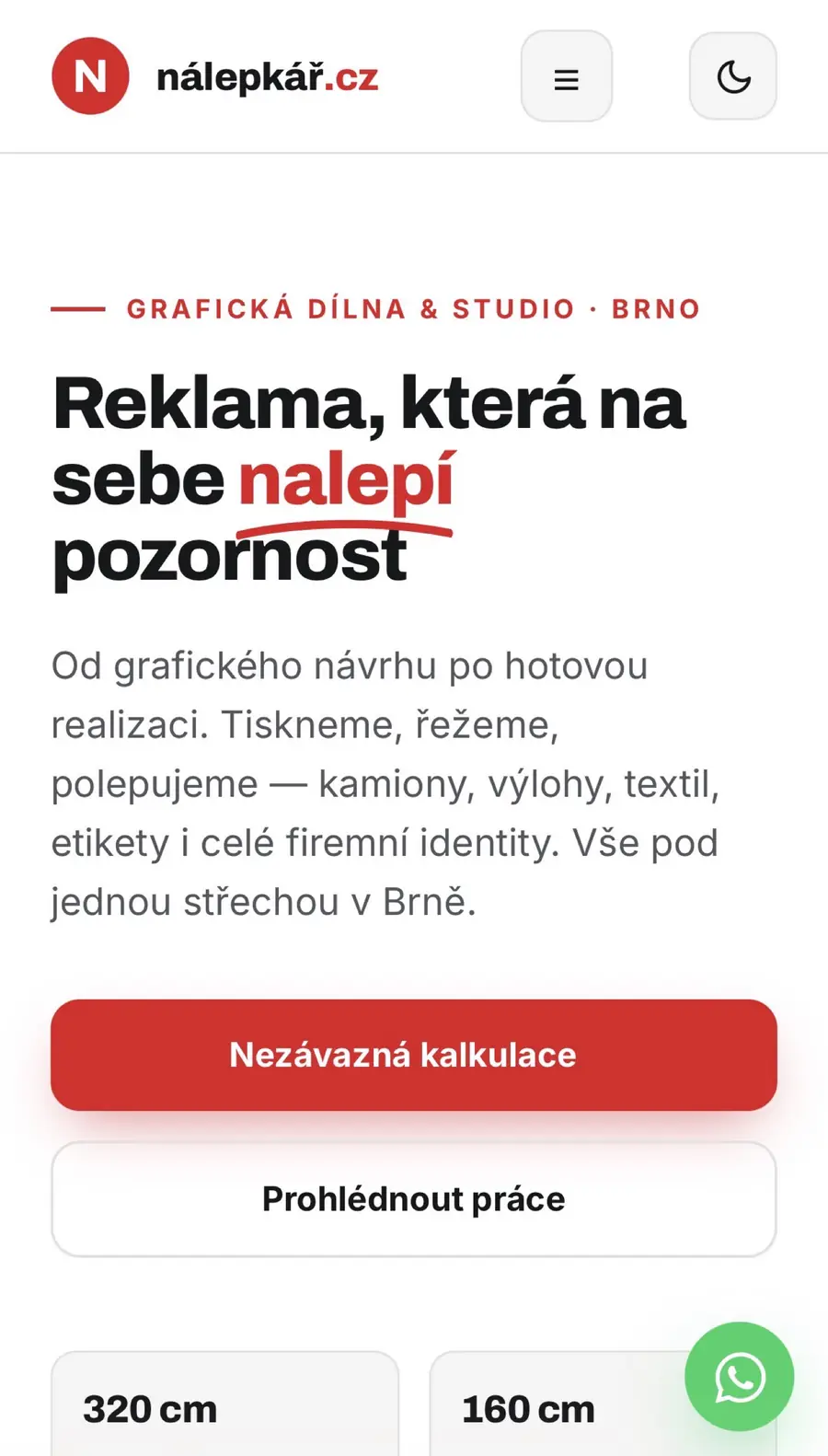 Nalepkař – Grafická dílna Brno